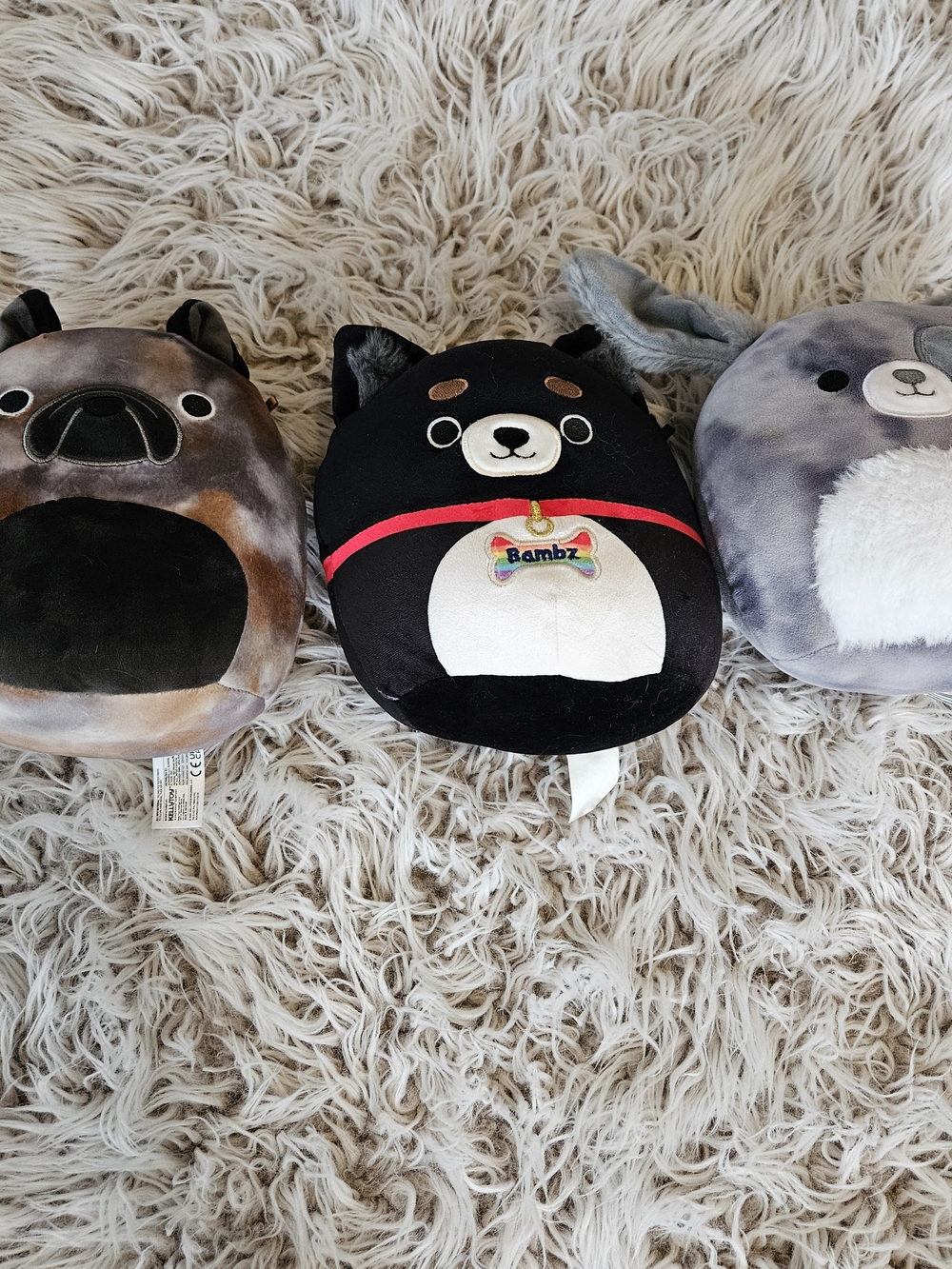 Squishmallows - Set of 3 Puppy Dog